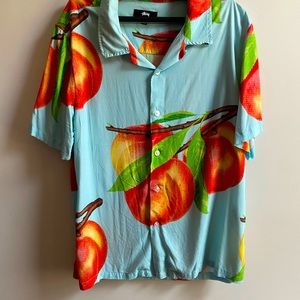Peach Shirt by Stussy.
